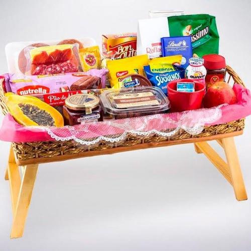 BANDEJA CAFÉ DA MANHÃ 2 PESSOAS